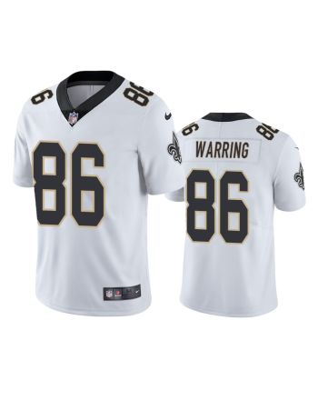 New Orleans Saints Kahale Warring 86 White Vapor Limited Jersey