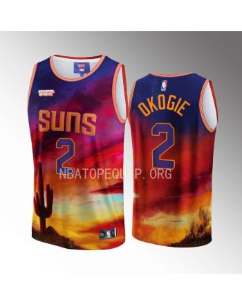 Josh Okogie 2 Phoenix Suns NBA & KidSuper Studios Unisex Hometown Jersey