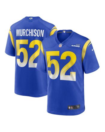 Larrell Murchison 52 Los Angeles Rams Game Men Jersey - Royal