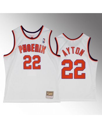 Deandre Ayton 22 Phoenix Suns Alternate White Hardwood Classics Jersey