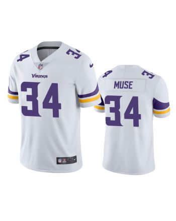 Nick Muse 34 Minnesota Vikings White Vapor Limited Jersey