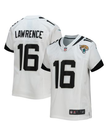 Trevor Lawrence 16 Jacksonville Jaguars YOUTH Game Jersey - White