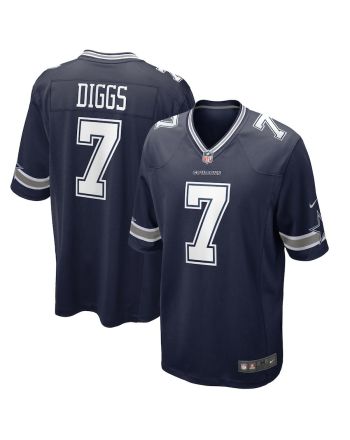 Trevon Diggs 7 Dallas Cowboys Game Jersey - Navy