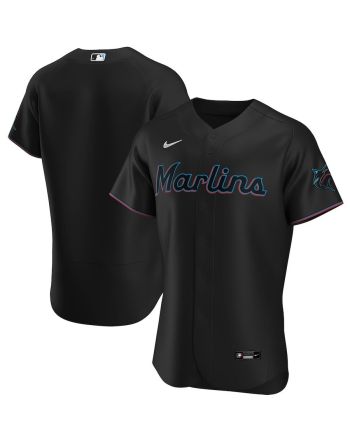 Miami Marlins Alternate Team Elite Jersey - Black