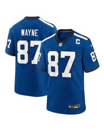 Reggie Wayne 87 Indianapolis Colts Indiana Nights Alternate Game Men Jersey - Royal