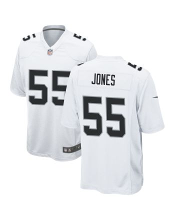 Las Vegas Raiders Chandler Jones 55 Game Jersey - White Jersey