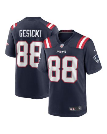 Mike Gesicki 88 New England Patriots Game Men Jersey - Navy