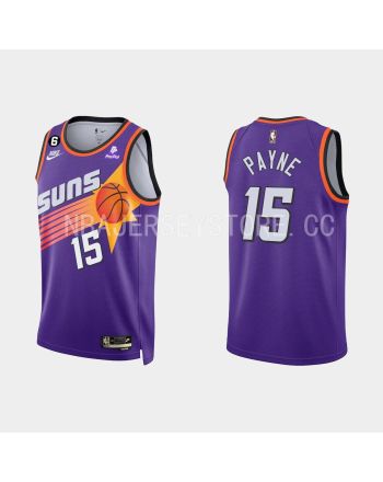 Phoenix Suns Cameron Payne 15 2022-23 Classic Edition Purple Men Jersey