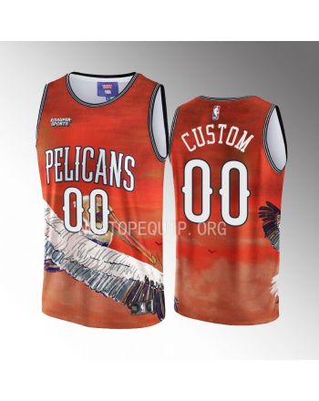 Custom New Orleans Pelicans NBA & KidSuper Studios Unisex Hometown Jersey