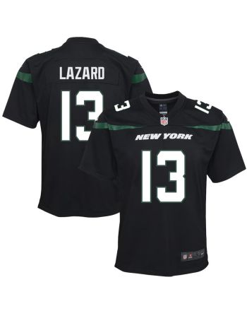 Allen Lazard 13 New York Jets Youth Alternate Game Jersey - Black