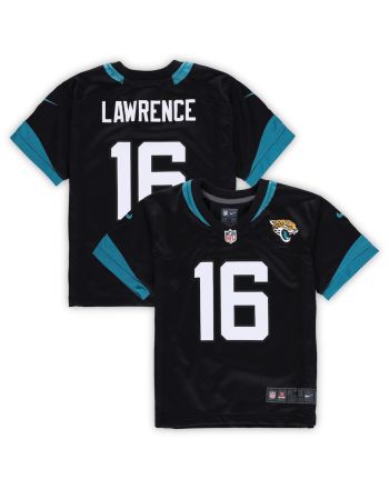 Trevor Lawrence Jacksonville Jaguars Preschool Game Jersey - Black