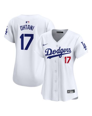 Shohei Ohtani 17 Los Angeles Dodgers Home Women Jersey - White