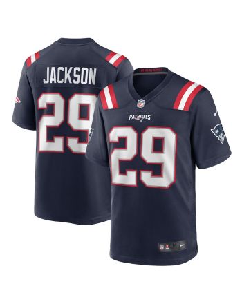 JC Jackson 29 New England Patriots Game Men Jersey - Navy