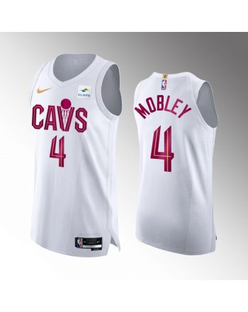 Cleveland Cavaliers Evan Mobley 4 2022-23 Association Edition White Jersey