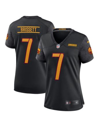 Jacoby Brissett 7 Washington Commanders Game Women Jersey - Black