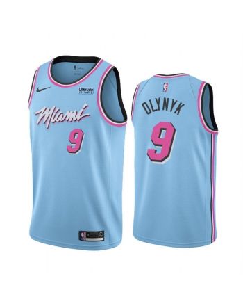 Miami Heat Kelly Olynyk 9 City Vice Night Jersey