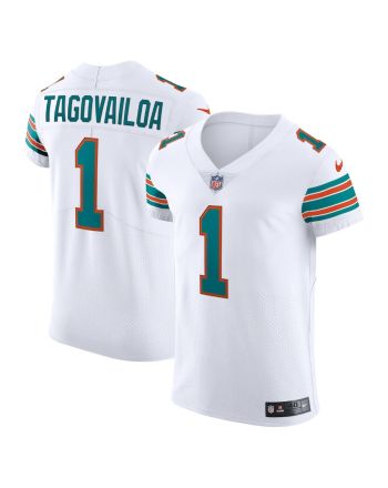 Tua Tagovailoa Miami Dolphins Vapor Elite Jersey - White