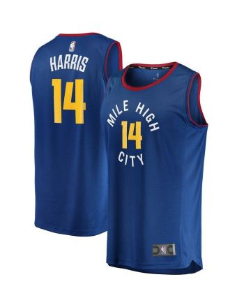 Gary Harris Denver Nuggets Fast Break Player Jersey - Statement Edition - Blue