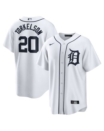 Spencer Torkelson 20 Detroit Tigers Home Men Jersey - White