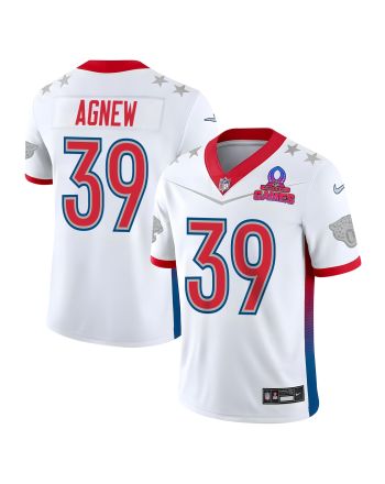 Jamal Agnew 39 Jacksonville Jaguars Pro Bowl 2023 Patch Men Jersey - White