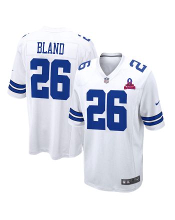 DaRon Bland 26 Dallas Cowboys 2024 Pro Bowl Patch Game Men Jersey - White