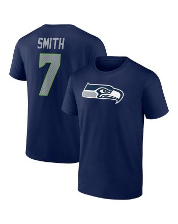 Geno Smith 7 Seattle Seahawks Unisex T-Shirt - College Navy