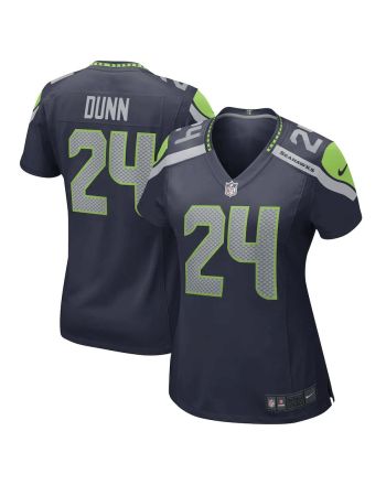 Isaiah Dunn Seattle Seahawks Women's Game Player Jersey - College Navy