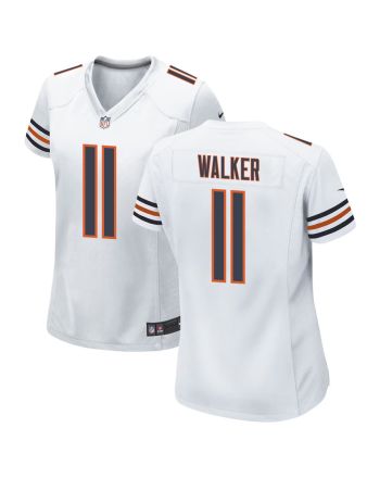 P.J. Walker 11 Chicago Bears Women Game Jersey - White