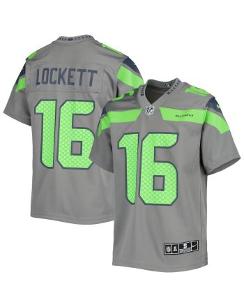 Tyler Lockett Seattle Seahawks Youth Inverted Team Game Jersey - Gray