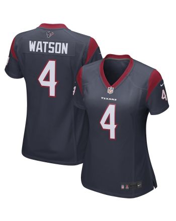 Deshaun Watson 4 Houston Texans Women's Game Jersey - Navy