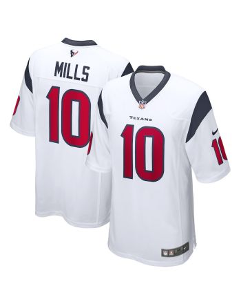 Davis Mills Houston Texans Game Player Jersey - White