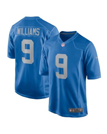 Jameson Williams 9 Detroit Lions Player Game Jersey - Blue