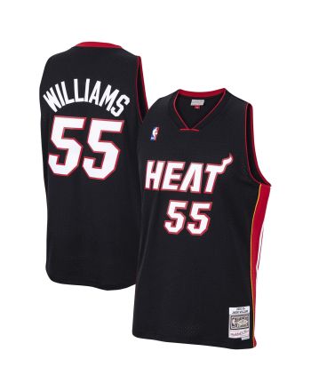 Jason Williams Miami Heat Mitchell & Ness 2005-06 Hardwood Classics Swingman Jersey - Black Jersey