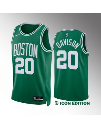 JD Davison 20 2022-23 Boston Celtics Green Icon Edition Jersey Swingman