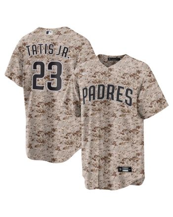 Fernando Tatis Jr. 23 San Diego Padres USMC Alternate Men Jersey - Camo