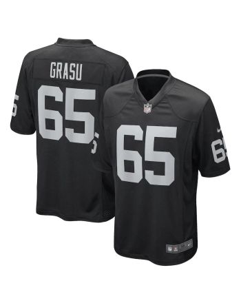 Hroniss Grasu Las Vegas Raiders Game Player Jersey - Black