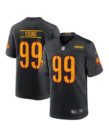 Chase Young 99 Washington Commanders Alternate Game Men Jersey - Black