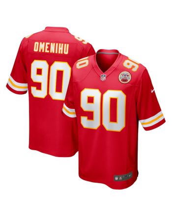 Charles Omenihu 90 Kansas City Chiefs Men Game Jersey - Red