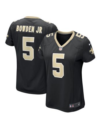 Lynn Bowden Jr. 5 New Orleans Saints Women's Game Jersey - Black