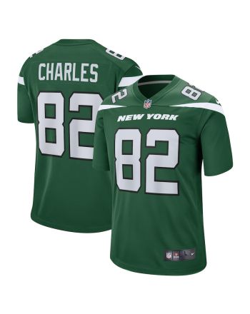 Irvin Charles New York Jets Game Player Jersey - Gotham Green