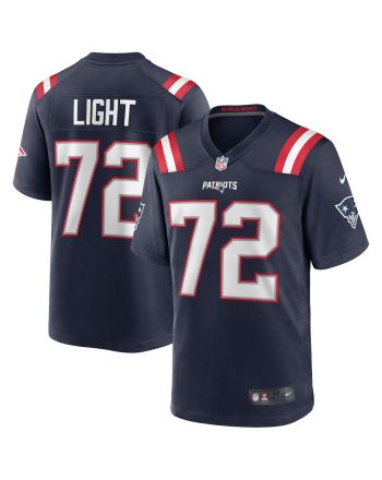 Matt Light 72 New England Patriots Men Game Retired Player Jersey - Navy