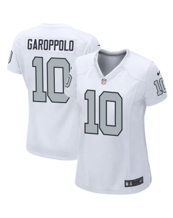 Jimmy Garoppolo 10 Las Vegas Raiders Alternate Game Women Jersey - White