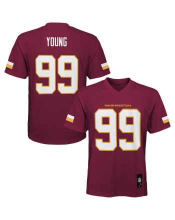 Chase Young 99 Washington Commanders Preschool Player Jersey - Burgundy