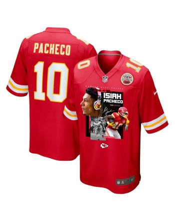 Isiah Pacheco 10 Kansas City Chiefs Pachinko Machine Game Men Jersey - Red