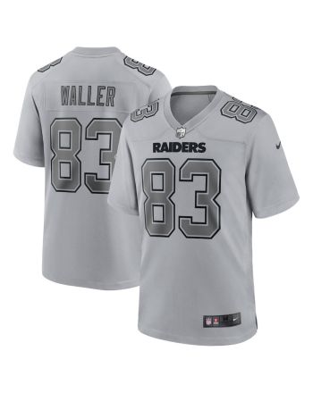 Darren Waller 83 Las Vegas Raiders Atmosphere Fashion Game Jersey - Gray