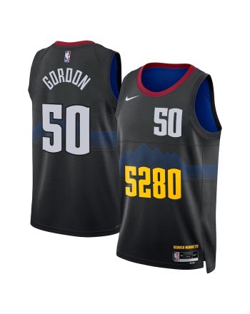 Aaron Gordon 50 Denver Nuggets 2023/24 City Edition Swingman Jersey - Black