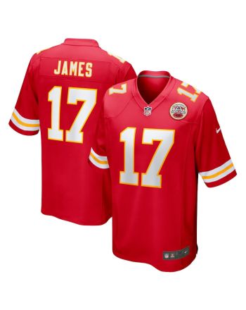 Richie James 17 Kansas City Chiefs Men Game Jersey - Red