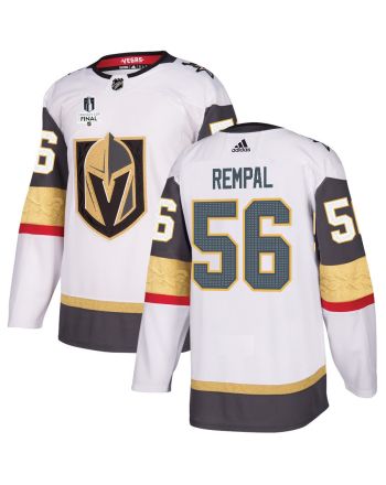 Sheldon Rempal 56 Vegas Golden Knights Stanley Cup 2023 Final Patch Away Breakaway Men Jersey - White