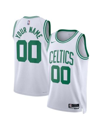 Boston Celtics Custom 00 Men 2022/23 Swingman Custom Jersey - Association Edition