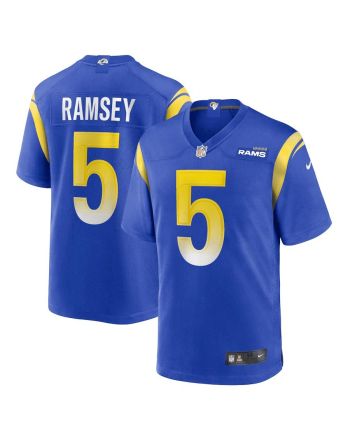 Jalen Ramsey 5 Los Angeles Rams Team Game Jersey - Royal